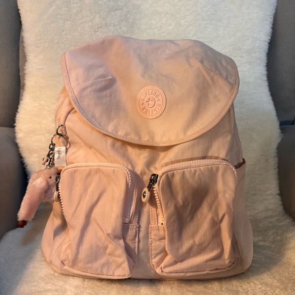 Kipling Pink Backpack - Picture 5 of 6
